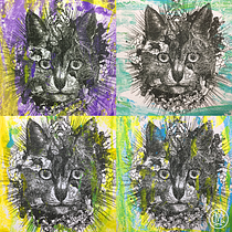 Mi Proyecto del curso: Técnicas experimentales de ilustración: de lo digital a lo artesanal. Un projet de Artisanat, Collage et Illustration traditionnelle de Manuel Camacho - 20.02.2021