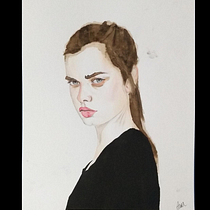 Mi Proyecto del curso: Retrato en acuarela a partir de una fotografía. Watercolor Painting project by Johan Muñoz Medina - 02.20.2021