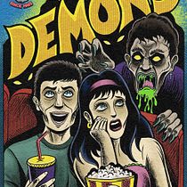 Proyecto final "Demons". Ilustração digital projeto de Allan Graves - 17.02.2021