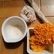 Mi Proyecto del curso: Teñido textil con pigmentos naturales. Artesanato, Design de moda, DIY, e Tingimento têxtil projeto de Mimi Martínez - 21.04.2021