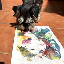 Mi Proyecto del curso: Técnicas experimentales de acuarela para principiantes . Fine Arts, Creativit, Traditional illustration, and Naturalistic Illustration project by chriskoch - 02.23.2021