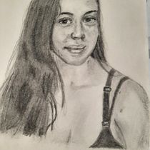 Mi Proyecto del curso: Retrato realista con lápiz de grafito. Pencil Drawing project by Claudio - 02.21.2021