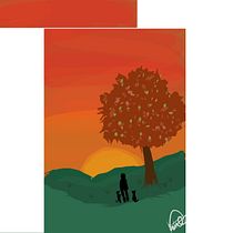 Mi Proyecto del curso: Dibujo para principiantes nivel -1. Drawing, and Watercolor Painting project by nicolenielseng - 02.21.2021