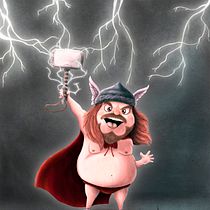 Mi Proyecto del curso: Pintura digital de personajes: ilustra con luz y color. Ilustração tradicional, Ilustração digital e Ilustração infantil projeto de Adrian Vazquez - 21.02.2021