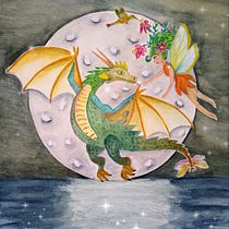 Mi Proyecto del curso: Técnicas de acuarela para ilustraciones de ensueño. Projekt z dziedziny Kreat, wność,  R, sunek, Trad, c, jna ilustracja, Ilustracje dla dzieci i Malowanie akwarelą użytkownika Ana Karina Moreno - 21.02.2021
