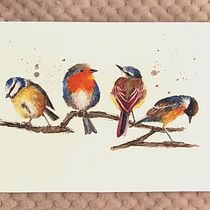 My project in Artistic Watercolor Techniques for Illustrating Birds course. Traditional illustration project by flowne - 02.21.2021