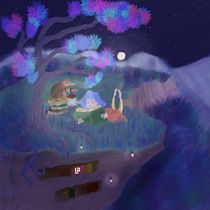 Mi Proyecto del curso: Procreate: técnicas de ilustración creativa. Un progetto di Illustrazione digitale di Liecenys Gómez Vera - 21.02.2021