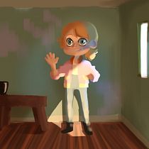My project in Lighting Principles for Digital Painting course. 2D Animation, and Art Direction project by Sara Casasco - 02.21.2021