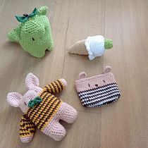 Mi Proyecto del curso: Amigurumi: creación de personajes con ganchillo. Crochet project by Verónica Díaz González - 02.26.2021
