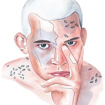 My final project: Watercolour portrait. Projekt z dziedziny Malowanie akwarelą użytkownika Mariana Penteado - 22.02.2021