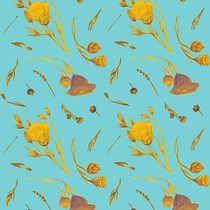 My project in Creating Patterns Using Watercolor course. Pattern Design, and Fashion Design project by Alex D Paula - 02.22.2021