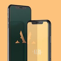 ALBI Gold. Br, ing, Identit, Logo Design, Design, and Graphic Design project by Ibraim Ibraimi - 02.22.2021