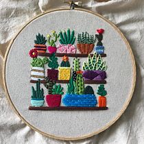 Mi Proyecto del curso: Introducción al bordado botánico. Un projet de Broderie de nati_vasquez_1 - 22.02.2021