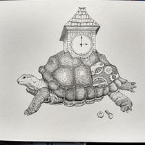 My project in Surrealistic Fineliner Illustration course. Ilustração tradicional e Ilustração com tinta projeto de opdebeeck.anja - 22.02.2021