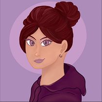 My project in Female Character Portraits in Procreate course. Digital Painting project by kaylinwritesromance - 02.22.2021