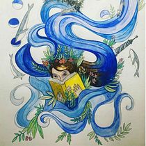 My project in Watercolor Techniques for Dreamlike Illustrations course. Projekt z dziedziny  R, sunek art, st i czn użytkownika Veronika Carmichael - 14.03.2021