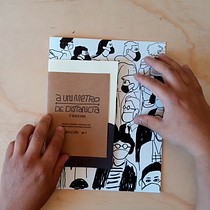 A un metro de distancia Fanzine. Projekt z dziedziny Design, Grafika ed, torska, Projektowanie graficzne, Trad, c i jna ilustracja użytkownika Omar Sepúlveda Villaseca - 16.11.2020
