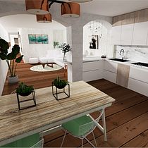 My project in Interior Design from Start to Finish course. Un projet de Modélisation 3D, Conception 3D , et Design d'intérieur de Olga F Vivó - 23.02.2021
