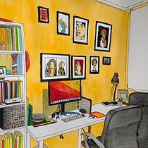 Estudio artistico . Traditional illustration project by Mireia Muñoz - 02.23.2021