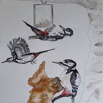 My project in Illustrating Nature: A Creative Exploration course. Naturalistic Illustration project by Ally Wragg - 02.23.2021
