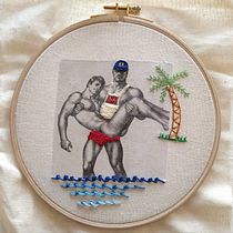 My project in Photo Embroidery on Fabric course. Un progetto di Ricamo di uur - 23.02.2021