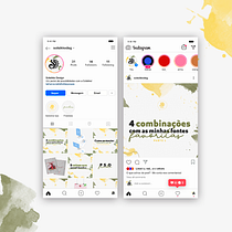 Meu projeto do curso: Estratégias no Instagram para desenvolvimento de marca. Design project by Sthefany Souza - 02.23.2021