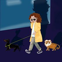 My project in Illustration and Character Design for Children’s Stories course. Traditional illustration project by Ilaria Frongia - 02.23.2021