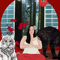 Meu projeto do curso: Procreate: técnicas de ilustração criativa. Un progetto di Illustrazione digitale e Illustrazione editoriale di siuzann - 22.02.2021