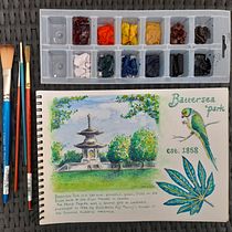Mi Proyecto del curso: Cuaderno de viaje en acuarela. Fine Arts, Traditional illustration, Naturalistic Illustration, and Watercolor Painting project by Davina Greeves - 02.23.2021