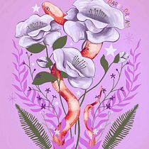 My project in Procreate: Creative Illustration Techniques course. Un progetto di Design digitale, Fashion design, Motion graphics e Illustrazione naturalistica di giulia_fiamin - 23.02.2021