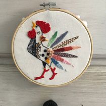 Mi Proyecto del curso: Técnicas de bordado: ilustrando con hilo y aguja. Un projet de Broderie de Alejandra Martins Salgado - 24.02.2021