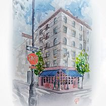 Mi Proyecto del curso: Dibujo arquitectónico con acuarela y tinta. Ilustração arquitetônica projeto de Guillermo Ferrer - 24.02.2021