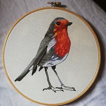 My project in Painting with Thread: Textile Illustration Techniques course. Embroider project by laquaglietta - 02.22.2021