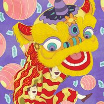 My project in Composition and Color for Creative Illustration course. Een project van Traditionele illustratie van Seymour Yang - 24.02.2021