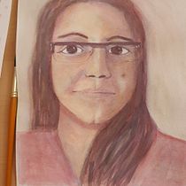 My project in Artistic Portrait with Watercolors course. Painting project by njgutteridge - 02.24.2021
