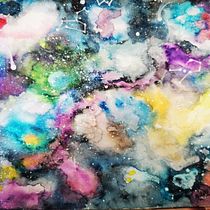 My project in Modern Watercolor Techniques course. Un progetto di Pittura ad acquerello di Violetta Valovics - 24.02.2021
