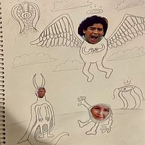 Meu projeto do curso: Cadernos de desenho: encontre uma linguagem própria. Un proyecto de Dibujo de pa4932327 - 24.02.2021