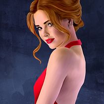 Mi Proyecto del curso: Principios de pintura digital para retratos. Artistic Drawing, Portrait Drawing, Digital Drawing, and Realistic Drawing project by Gustavo Sánchez Medina - 02.24.2021