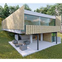 Mi Proyecto del curso: Diseño y modelado arquitectónico 3D con Revit. Een project van Architectuur, Digitale architectuur e Interactief ontwerp van Felipe Andrés Romero Palacios - 25.02.2021