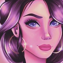 Meu projeto do curso: Retrato de personagens femininas com Procreate. Drawing, Digital Drawing, Traditional illustration, and Digital Illustration project by Daniela Barbosa - 02.25.2021