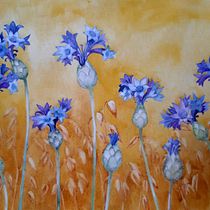 My project in Negative Watercolor Painting for Botanical Illustration course Ein Projekt aus dem Bereich Aquarellmalerei von Tatiana Efremova - 03.03.2021