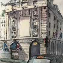 My project in Architectural Sketching with Watercolor and Ink course. Architectural Illustration project by Mariapaola Sorrentino - 02.26.2021