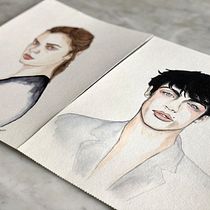 Il mio progetto del corso: Ritratto ad acquerello a partire da una fotografia. Watercolor Painting project by Margherita Mast - 02.26.2021