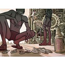 Mi Proyecto del curso: Perspectiva y composición para ilustraciones increíbles. Drawing, and Traditional illustration project by Spaska P - 02.26.2021