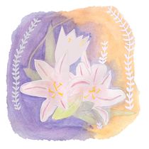 Mi Proyecto final del curso: Lirios Ein Projekt aus dem Bereich Aquarellmalerei von Mnk Gomez - 26.02.2021