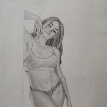 Mi Proyecto del curso: Dibujo realista de la figura humana. Figure Drawing project by shekhianmz - 02.26.2021
