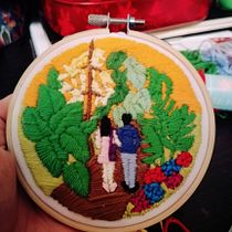 Mi Proyecto del curso: Introducción al bordado botánico. Un projet de Broderie de valeriacc15 - 27.02.2021