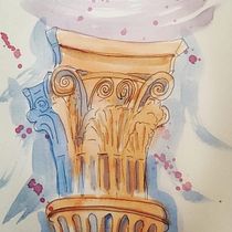My experimental watercolor tryouts. Watercolor Painting project by murat_kibarogullari - 02.27.2021