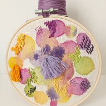 Proyecto:Técnicas básicas de bordado y acuarela. Embroider, and Watercolor Painting project by Marta Cantero - 02.27.2021