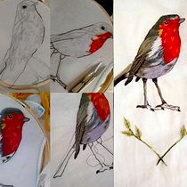 Mi Proyecto del curso: Pintar con hilo: técnicas de ilustración textil. Embroider project by Yanet Jiménez Orozco - 02.27.2021